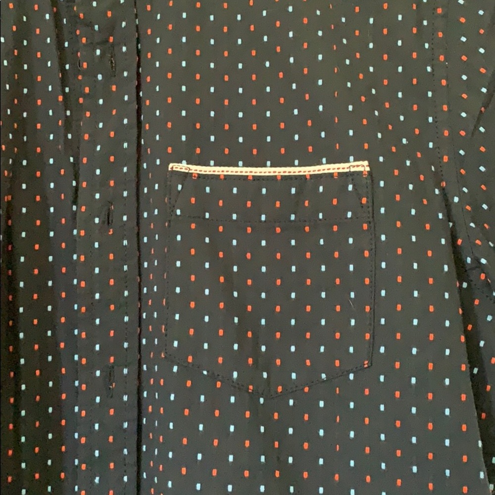 Adam Levine button up casual short sleeve shirt - Picture 2 of 4